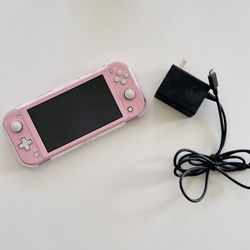 Nintendo Switch Lite Turquoise with Pink Vinyl