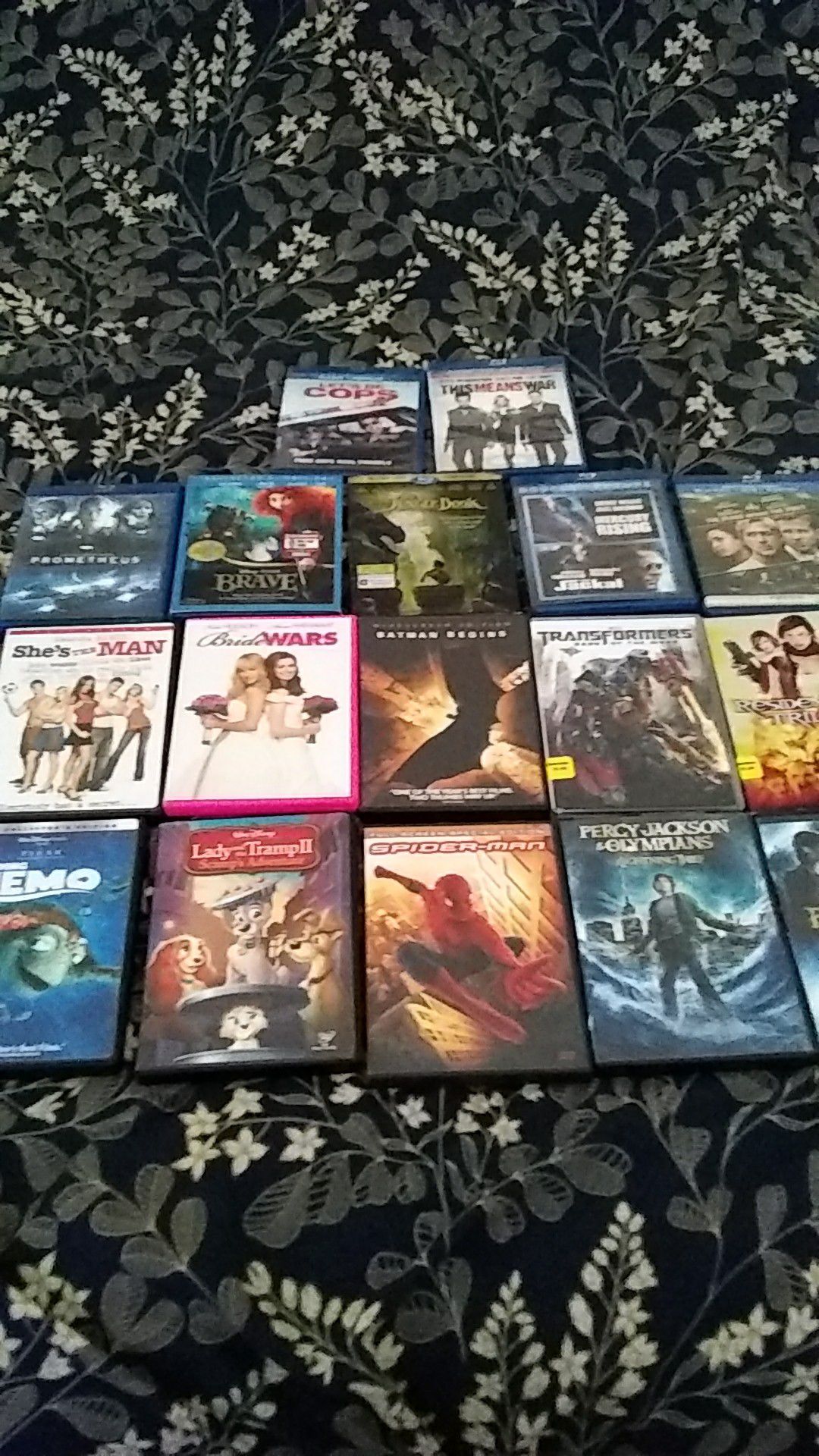 DVDs some blue ray