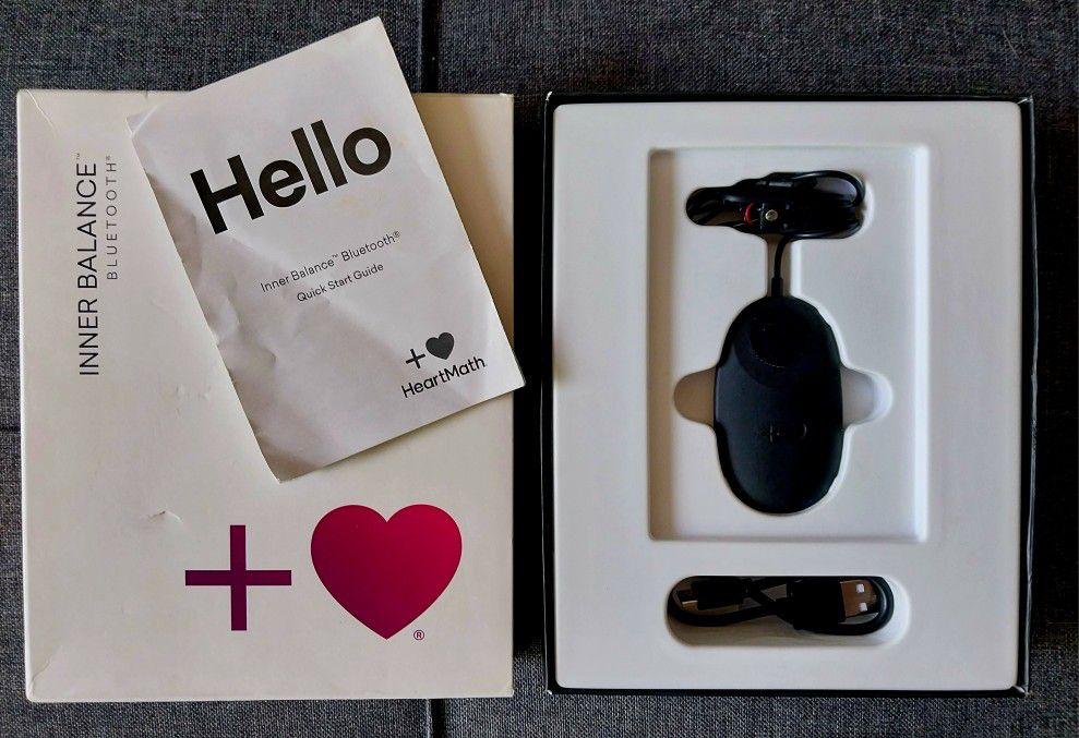 HEARTMATH Inner Balance Bluetooth Connection for Smartphone