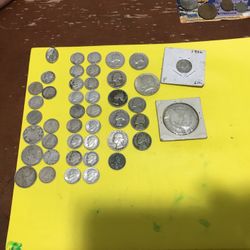 Lot Of Silver Coins 