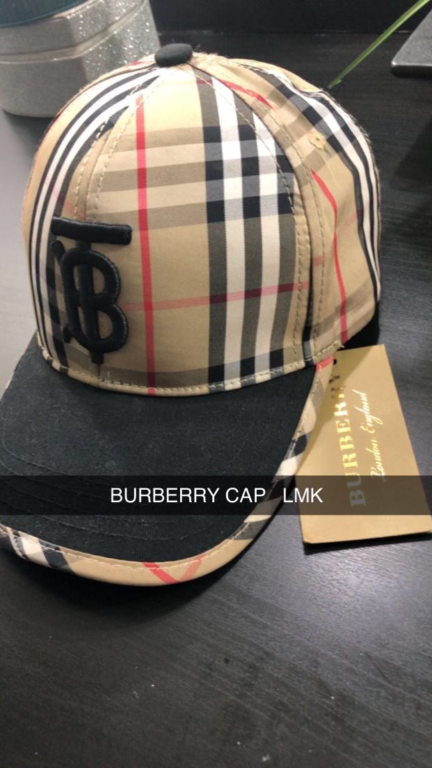Burberry cap