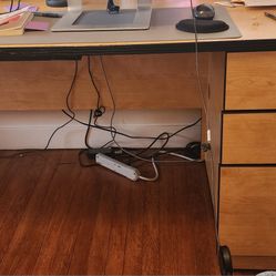 Office Desk with Keys