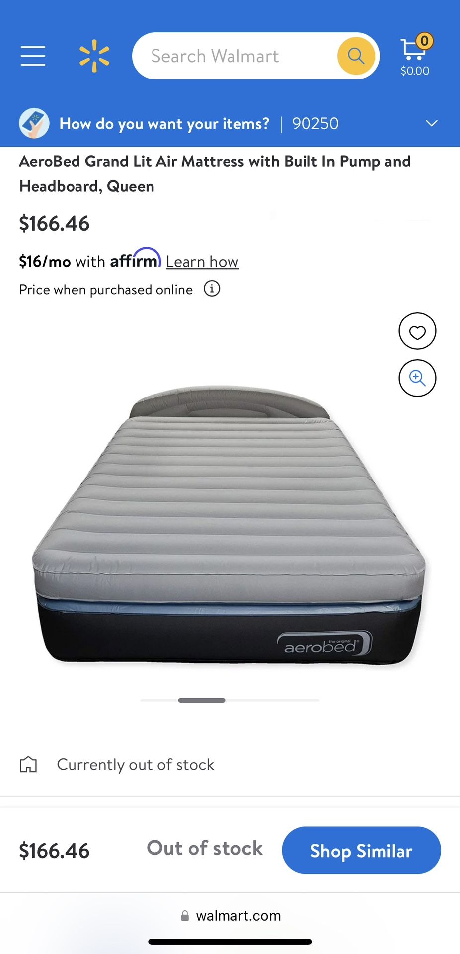 AeroBed : Queen Air Mattress OptiComfort