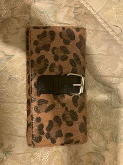 Leopard wallet