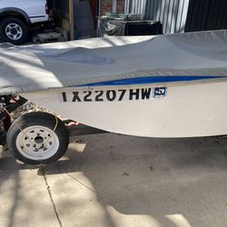 14 Ft Gamefisher, Trailer, 8hp Outboard Mercury Motor