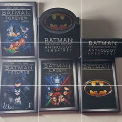 Batman The Motion Picture Anthology Special Edition DVD Set
