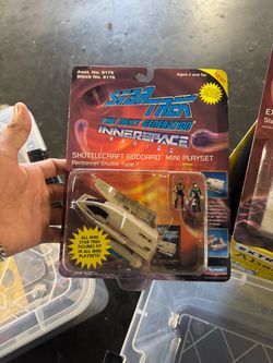 Star Trek TNG Innerspace Shuttlecraft Goddard Mini Playset