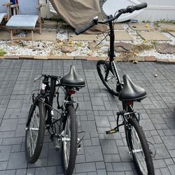 Pair of folding bicycle 20 inch ( like new )