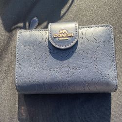 Coach Medium Corner Zip Wallet