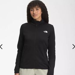 The North Face Women's Canyonlands Full Zip Jacket - TNF Black - Size XS