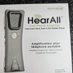 Hear All Cell Phone Amplifier - Bluetooth 