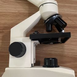 Amscope Microscope, Slides, Glass Covers, Sample Slides Set