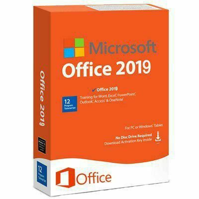 Microsoft Office 2019 for Windows PC and Mac