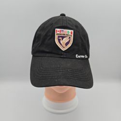 Ducks Unlimited Carver Co. Black Adjustable Strapback Hat