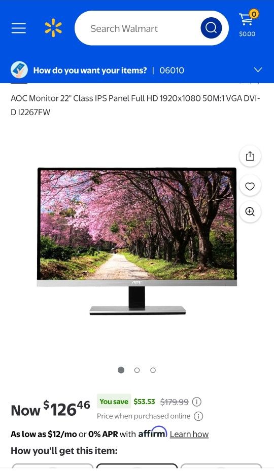 AOC 22 Inch Monitor