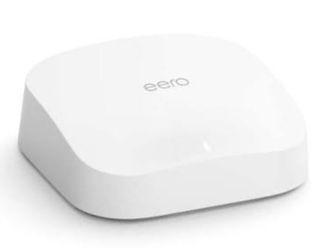 Four eero Pro 6E Tri-Band Mesh Wi-Fi Router - White