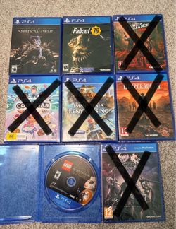$5 each PS4 games