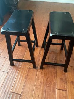 Wooden stools