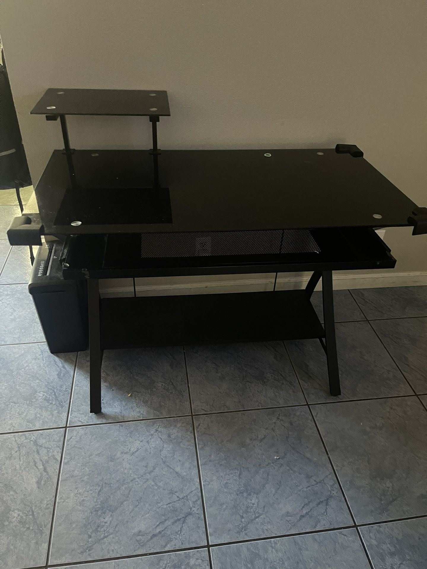 Glass Desk