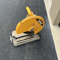 14” Dewalt Metal Chop Saw