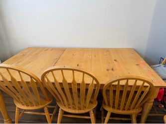 Dinning table 6 chairs