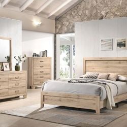 New 4-piece Bedroom Set-Queen-$599, King$699