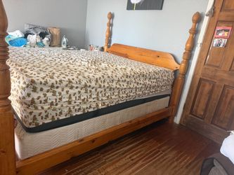 Oak bed