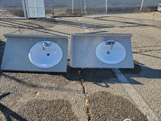 1 Attached sink with faucet ($65/each)