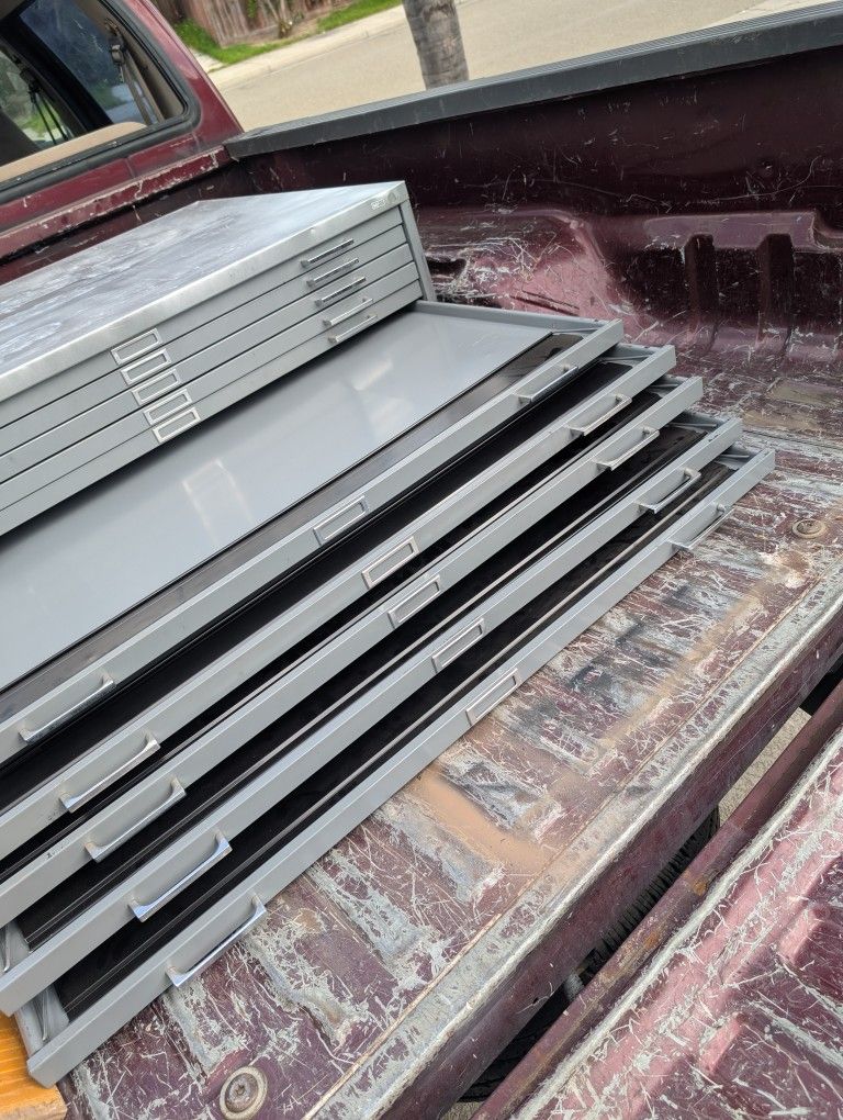 Large Industrial Flat File Toolbox 10drawer
