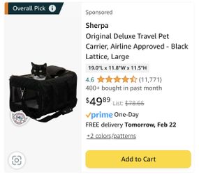 Sherpa Original Deluxe - Almost New