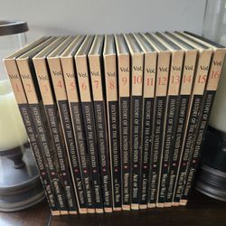 Vintage American Heritage Vol. 1-16 New Illustrated History Of The United States