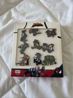 2020 Marvel Comics Spider-Man Maximum Venom Exclusive 9 Pin Set New