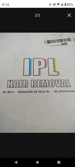 IPL Hair removal  NEW Never Used $40 OBO