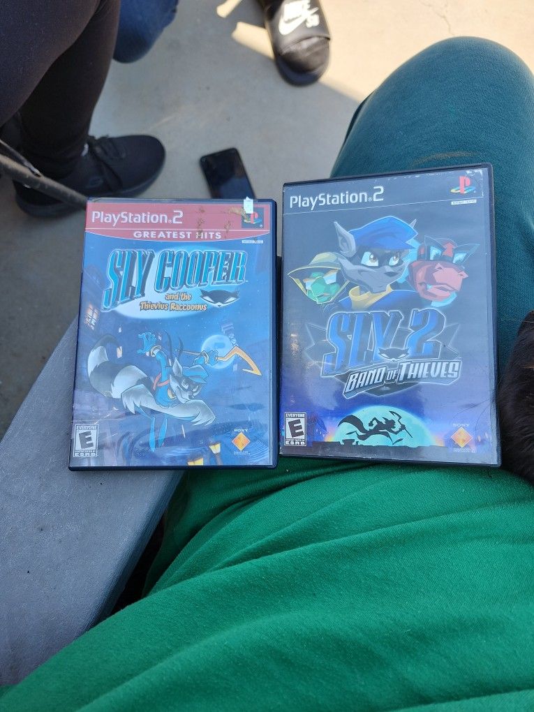 Sly Cooper And The Theivius Racoons Ps2 And Sly 2 Band Of Theives