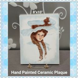 HAND PAINTED CERAMIC PLAQUE
