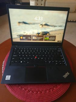 Lenovo ThinkPad T14 i7 16gb Ram 512gb NVMe SSD Drive 14" Screen