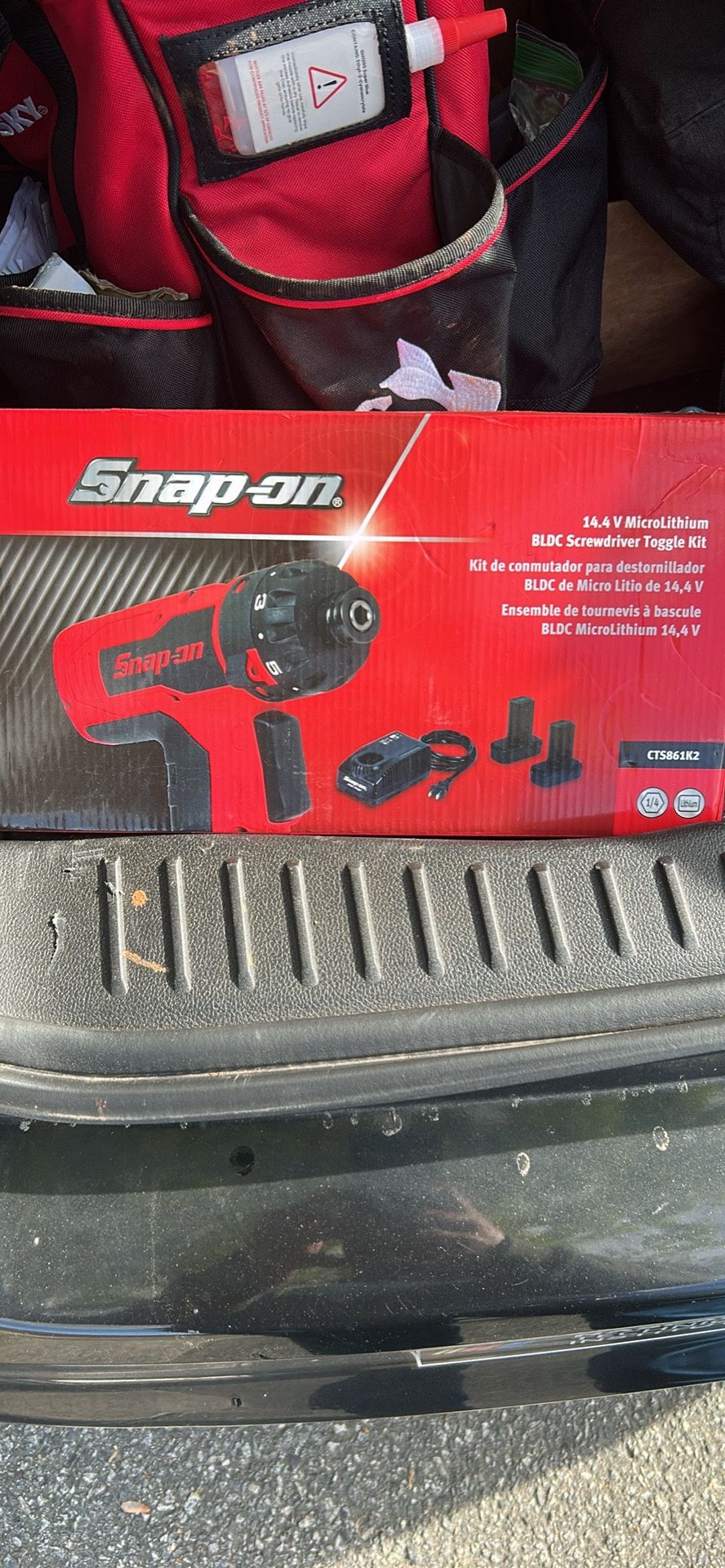 Snap Screwgun, Bits, And Bag