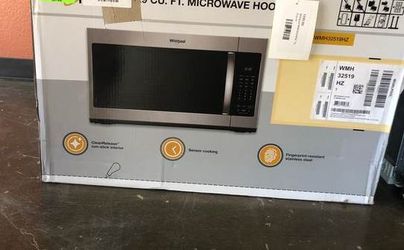Brand New Whirlpool Over the Range Microwave M D