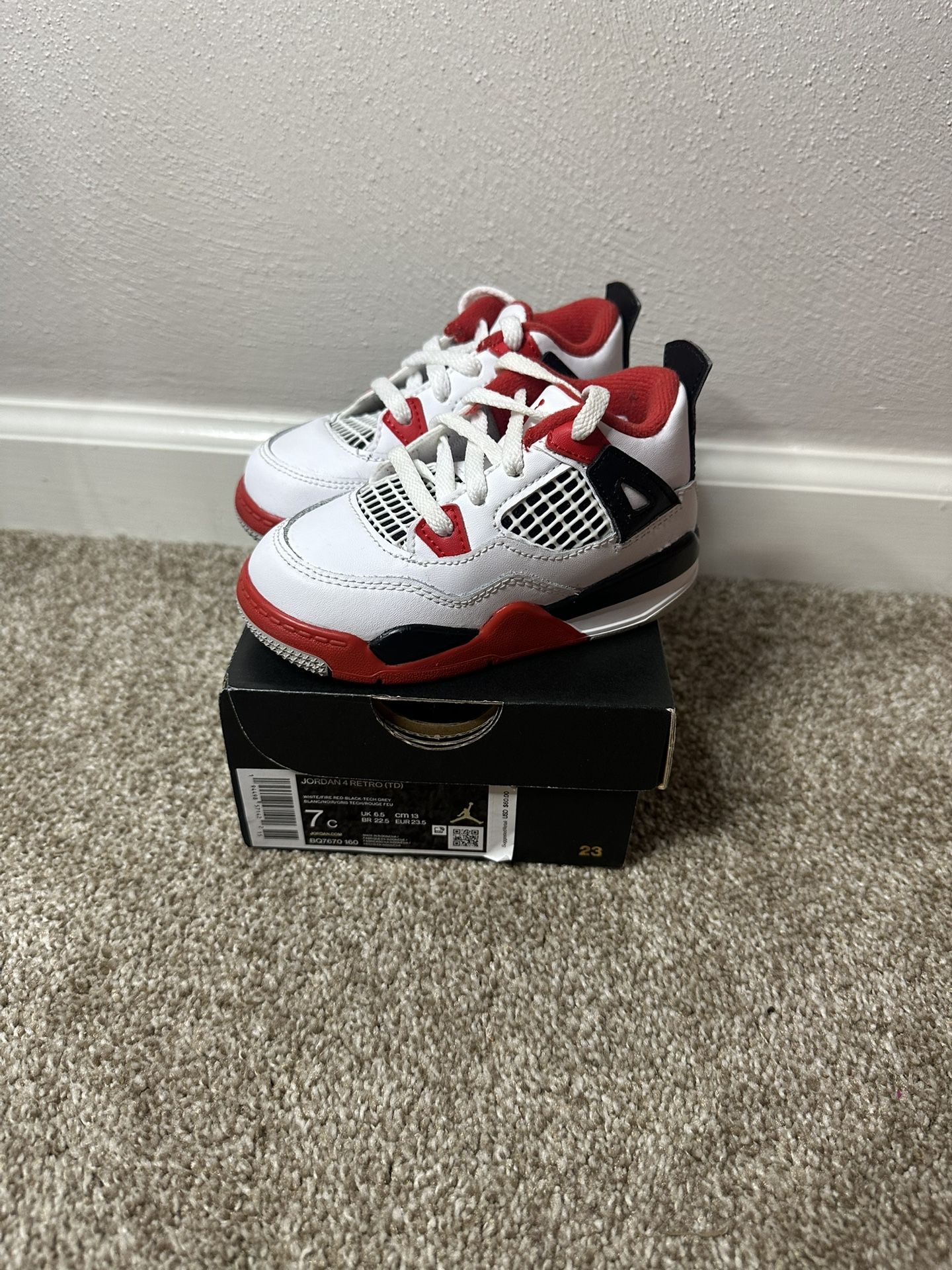 Jordan 4 Red Cement 7C