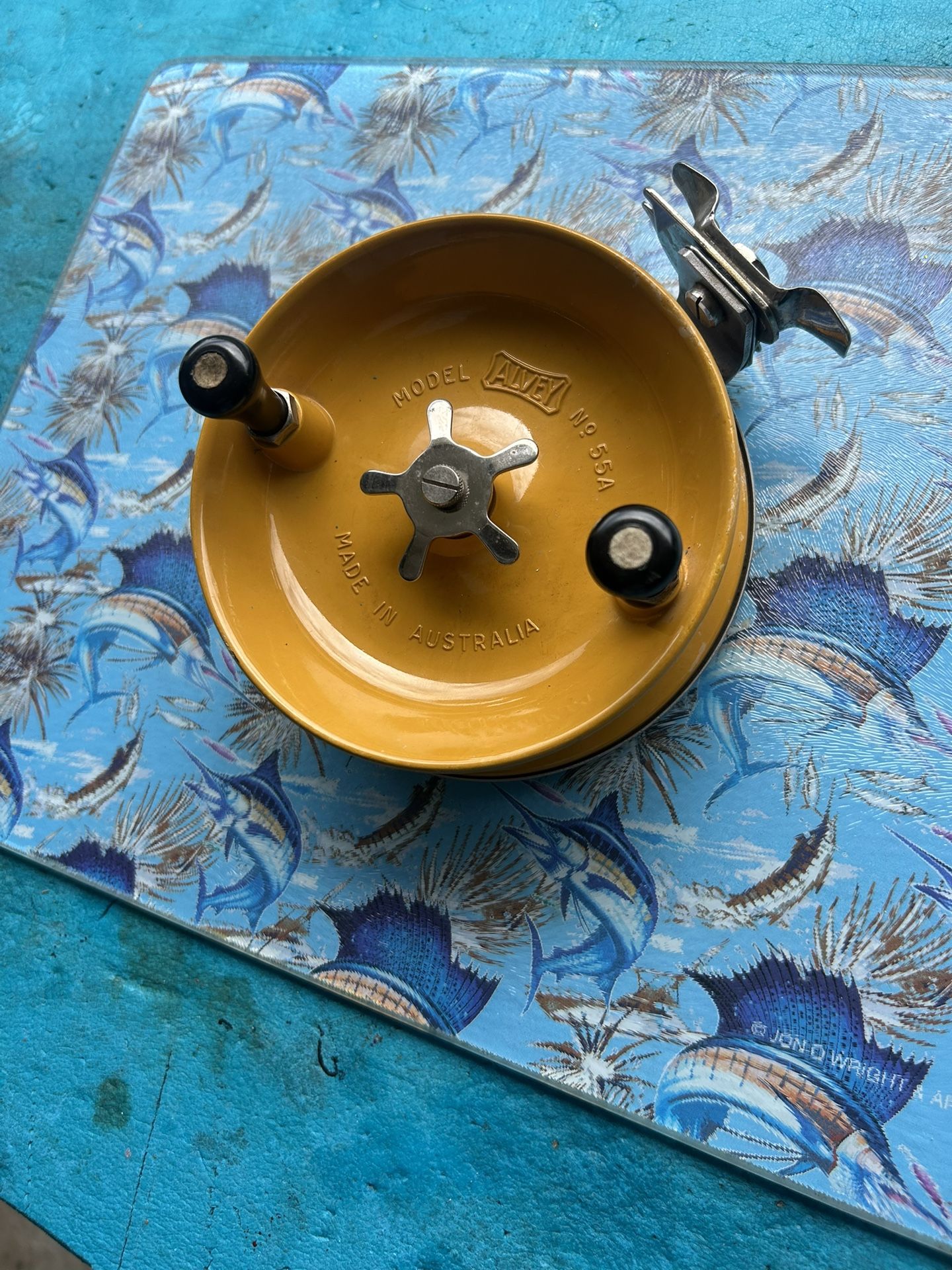 Alvey 55A Australian side cast surf fishing reel