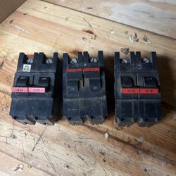 40 Amp. Federal Pacific Breaker