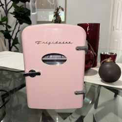 Mini Pink Fridge