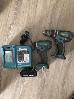 Set de drills cargador y una baterÃa 18 v