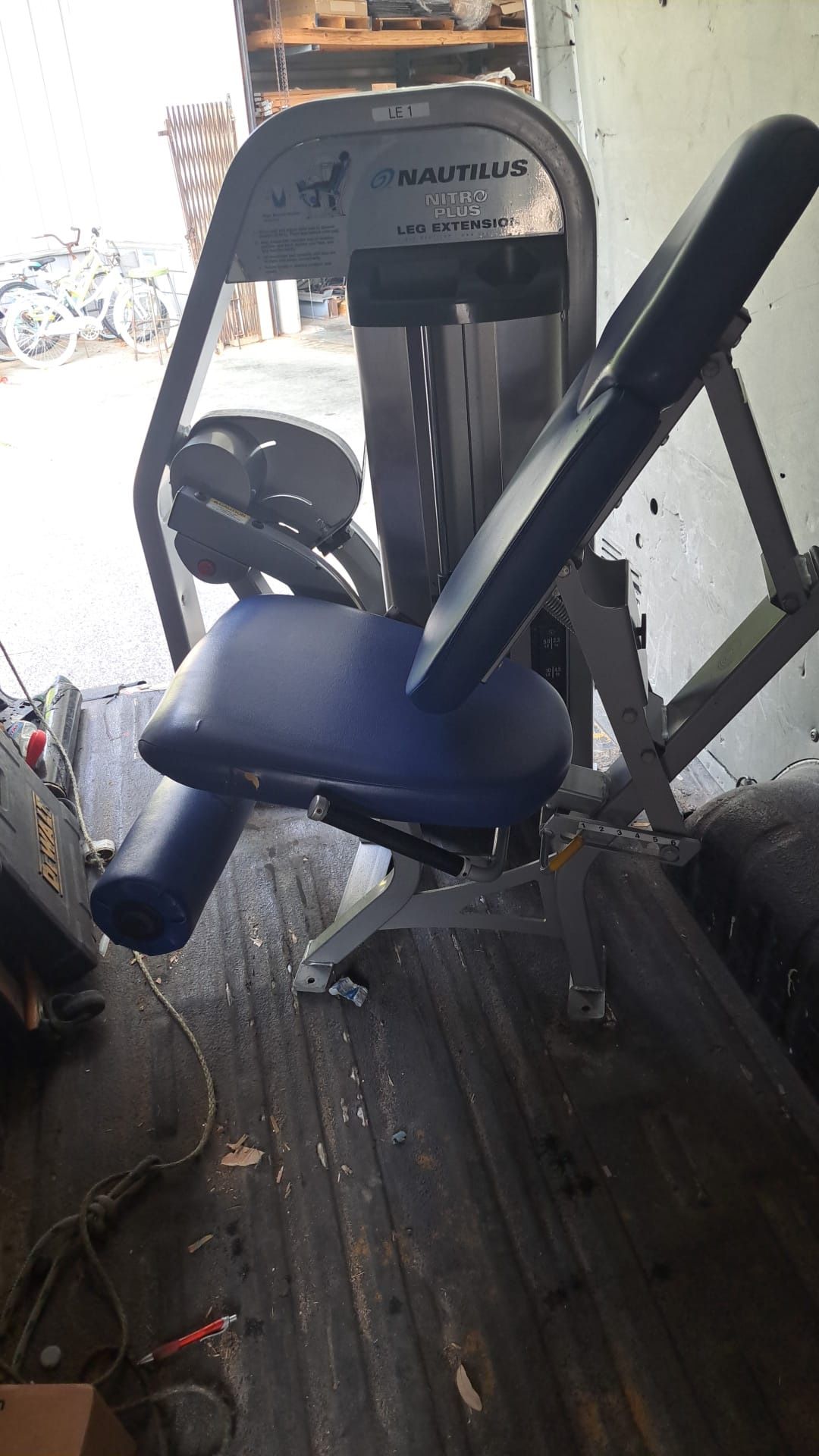 Nautilus Nitro Plus Leg Extension