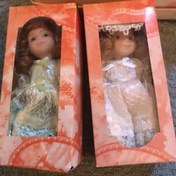  10  Small Porcelain Dolls 