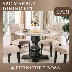 Round Dining Table Sets - 
