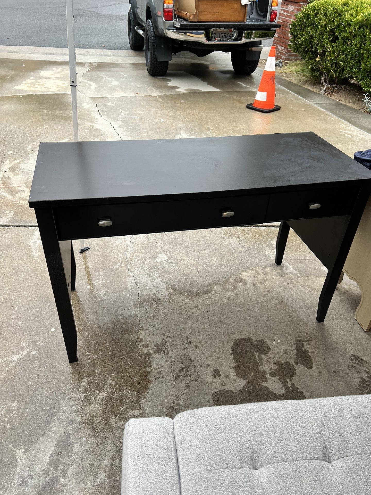Black Wooden Desk