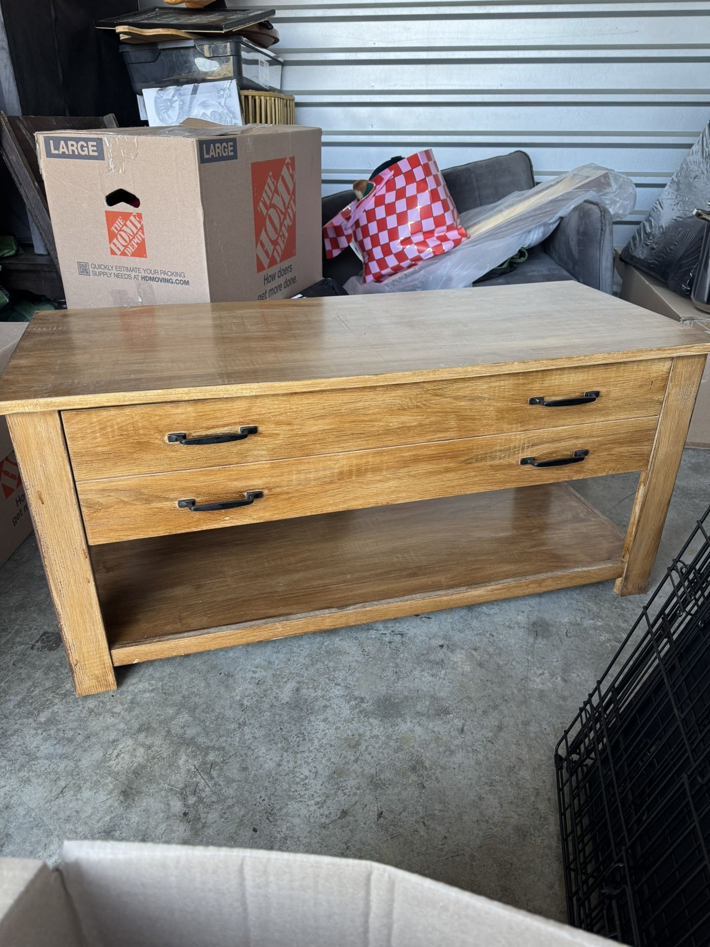 Wooden Coffee Table Or Console Table.