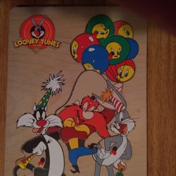 Vintage Looney Tunes Wooden Puzzle