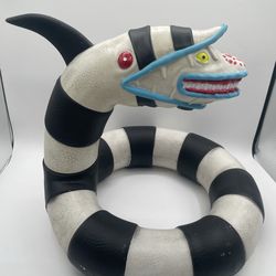 Beetlejuice Sandworm Greeter Candy Bowl  Holder